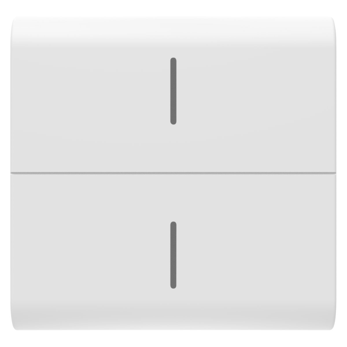 TECLA INTERCAMBIABLE PARA PANEL PULSADOR ECO CONNECTED - 2 MÓDULOS - BLANCO SATINADO - CHORUSMART