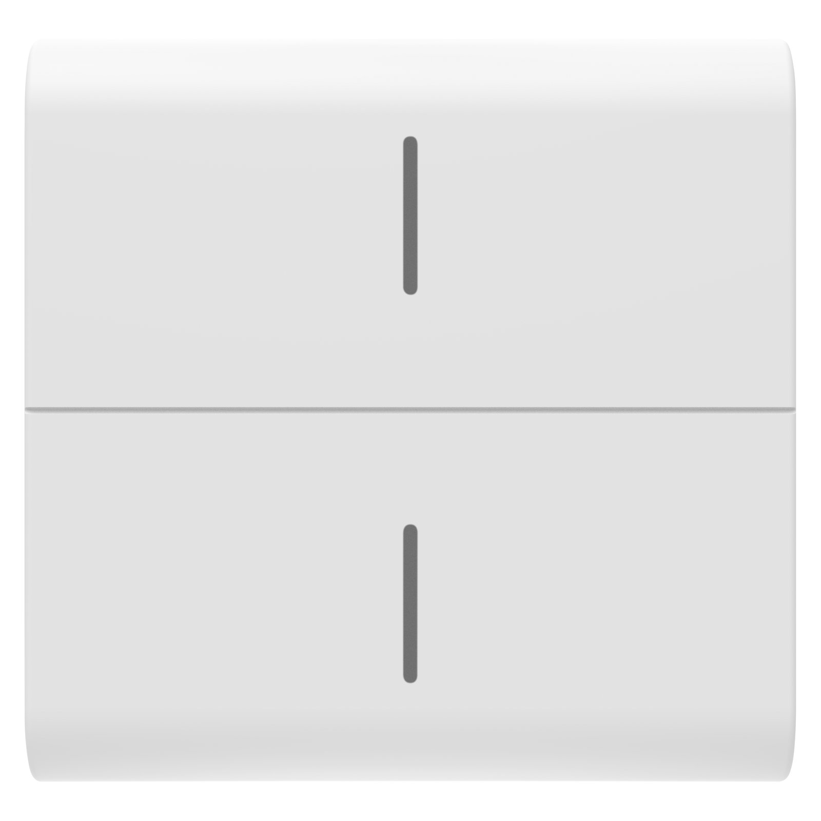TECLA INTERCAMBIABLE PARA PANEL PULSADOR ECO CONNECTED - 2 MÓDULOS - BLANCO SATINADO - CHORUSMART