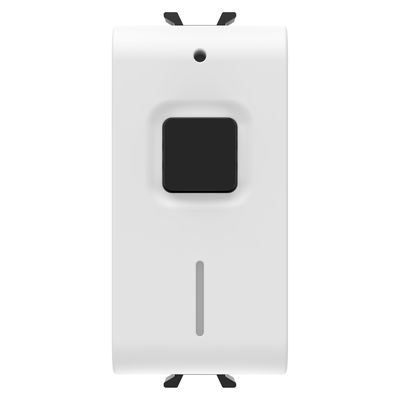 ACTUADOR DE ENCENDIDO/APAGADO CONECTADO CON MEDICIÓN DE ENERGÍA - 100-240 Vca 50/60 Hz - NA 16A (AC1) 240 Vca - 1 MÓDULO - BLANCO SATINADO - CHORUSMART