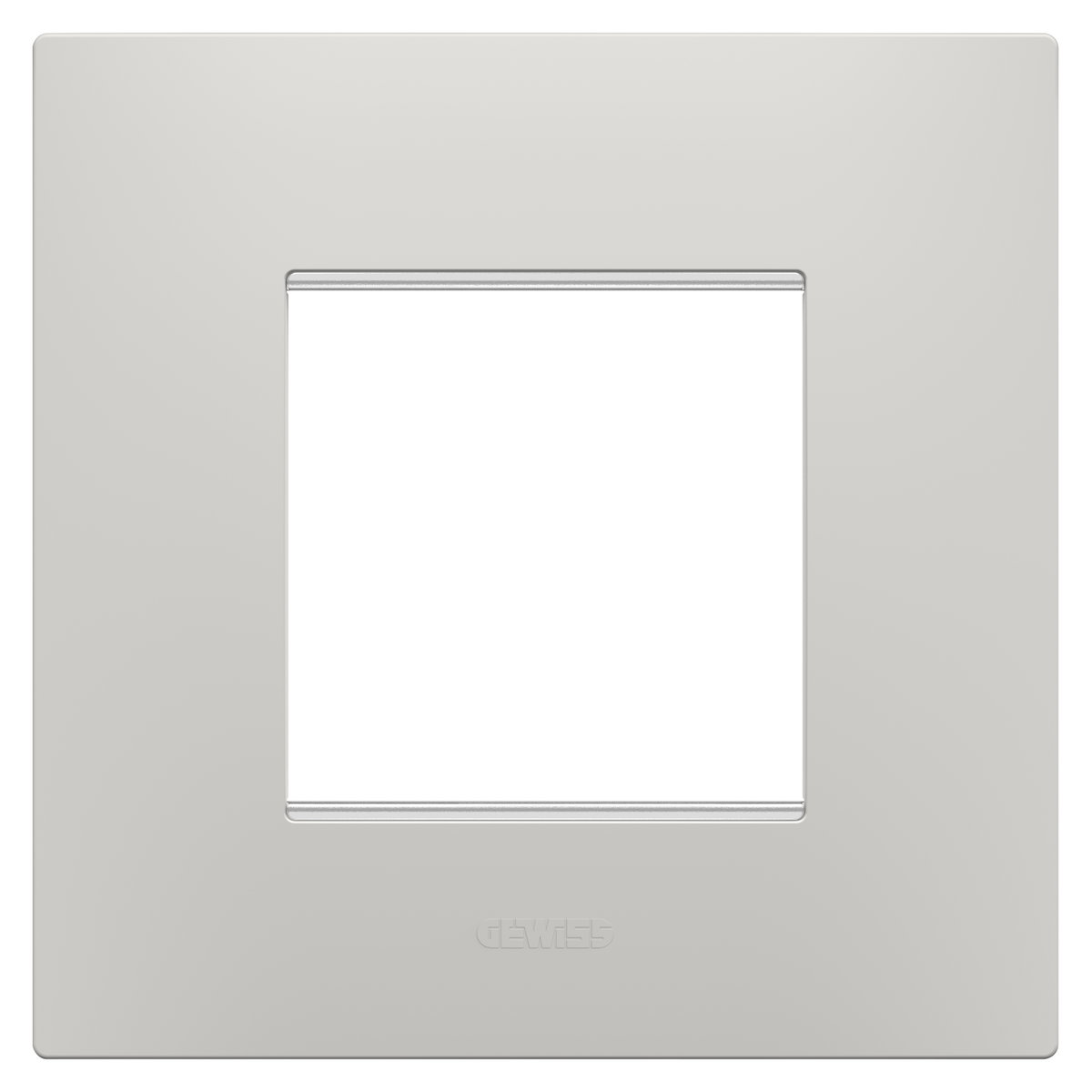 PLACA EGO INTERNATIONAL - EN TECNOPOLÍMERO - 2 MÓDULOS - ARCILLA - CHORUSMART
