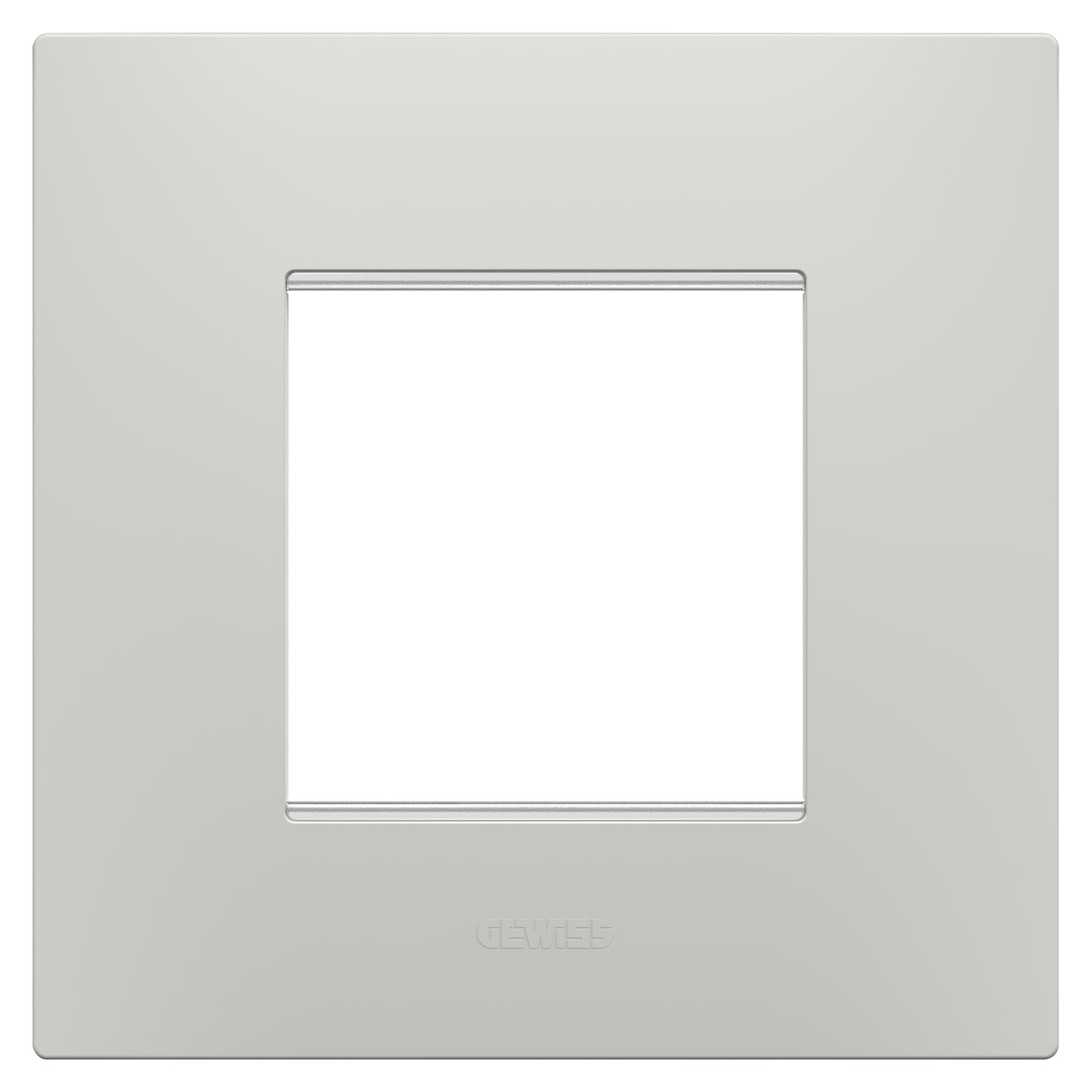PLACA EGO INTERNATIONAL - EN TECNOPOLÍMERO - 2 MÓDULOS - ARCILLA - CHORUSMART