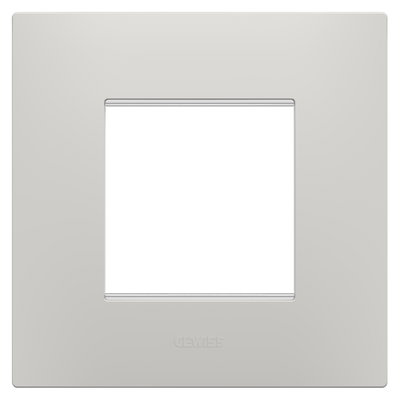 PLACA EGO INTERNATIONAL - EN TECNOPOLÍMERO - 2 MÓDULOS - ARCILLA - CHORUSMART