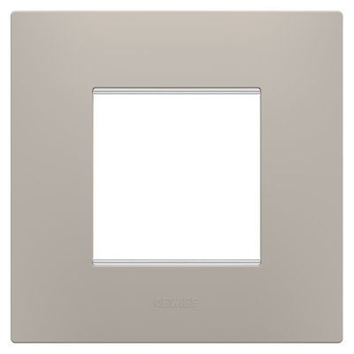 PLACA EGO INTERNATIONAL - EN TECNOPOLÍMERO - 2 MÓDULOS - ARENA OSCURA - CHORUSMART