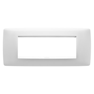 PLACA ONE - TECNOPOLÍMERO - 6 MÓDULOS - BLANCO - 202 MM. LONGITUD - CHORUSMART