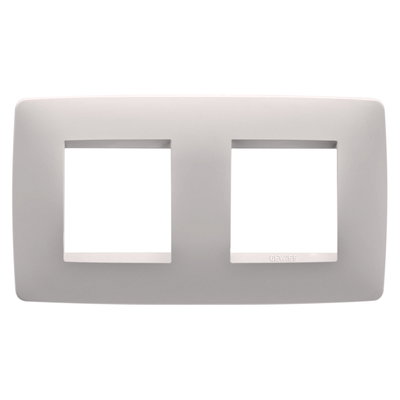 PLACA ONE INTERNATIONAL - TECNOPOLÍMERO BARNIZADO - 2+2 MÓDULOS HORIZONTAL - BEIGE NATURAL - CHORUSMART