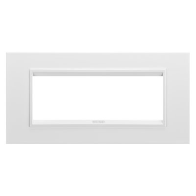 PLACA LUX - TECNOPOLÍMERO - 6 MÓDULOS - BLANCO MONOCROMO - CHORUSMART