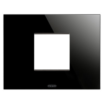 PLACA ICE - CRISTAL - 2 MÓDULOS - NEGRO - CHORUSMART