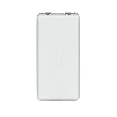 PORTAFUSIBLE - 250V ac - 16A - 1 MÓDULO - SYSTEM WHITE