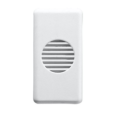 ZUMBADOR - 12V 50Hz 8VA 75 dB A 1m - 1 MÓDULO - SYSTEM WHITE