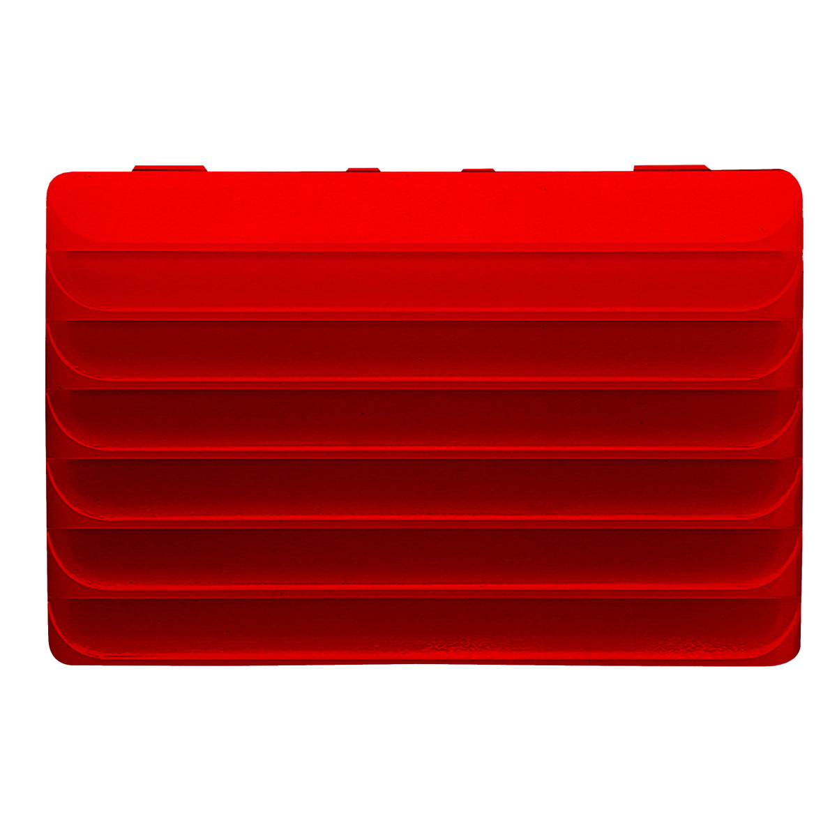 TESTIGO CON DIFUSOR PLANO PARA MARCAR ACCESOS - 12/24V - ROJO - 3 MÓDULOS- SYSTEM BLACK