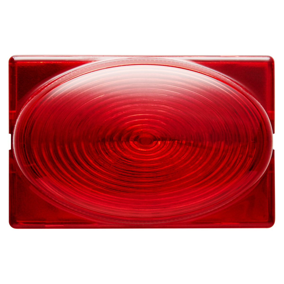 TESTIGO CON DIFUSOR SALIENTE PARA MARCAR ACCESOS - 12/24V - ROJO - 3 MÓDULOS- SYSTEM BLACK