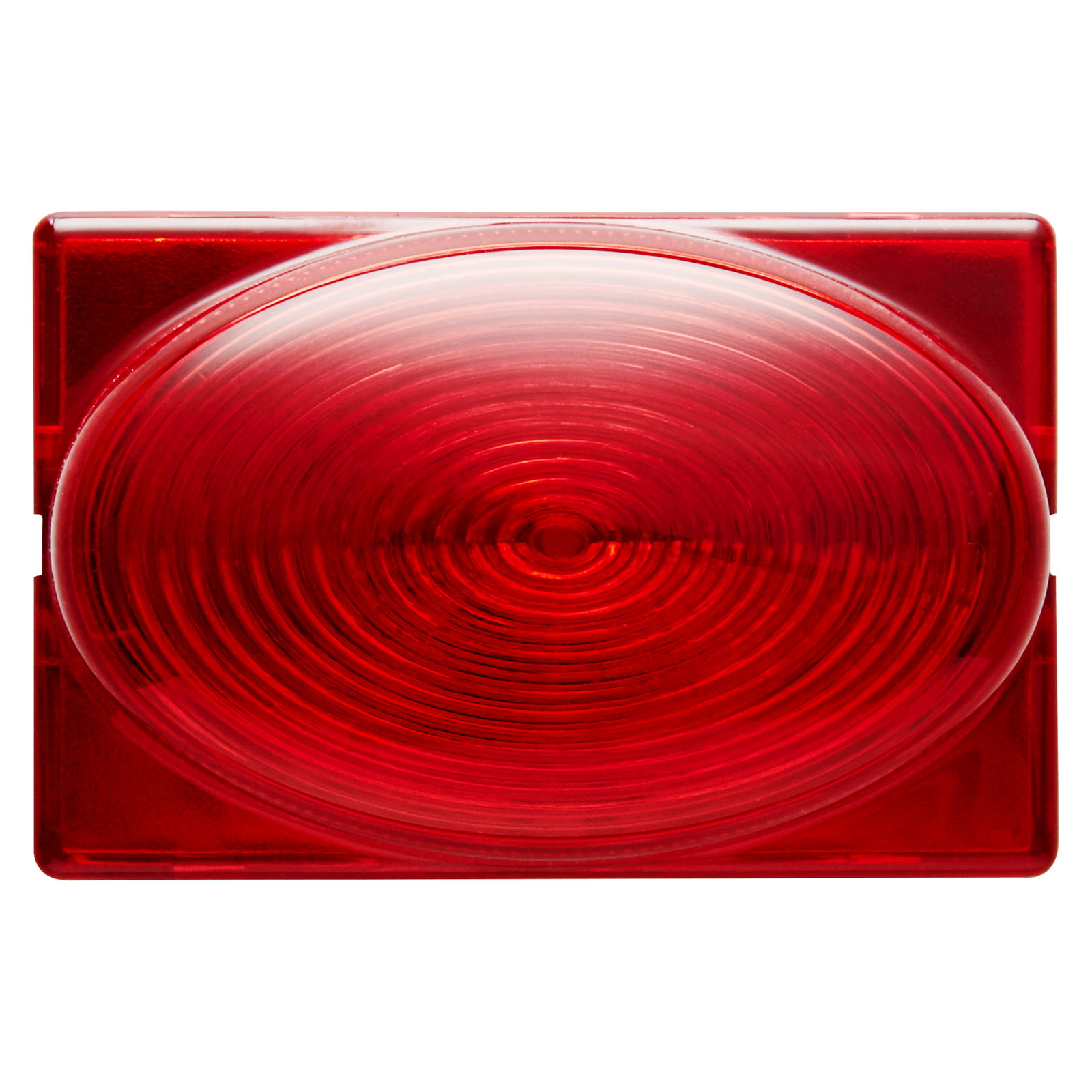 TESTIGO CON DIFUSOR SALIENTE PARA MARCAR ACCESOS - 12/24V - ROJO - 3 MÓDULOS- SYSTEM BLACK