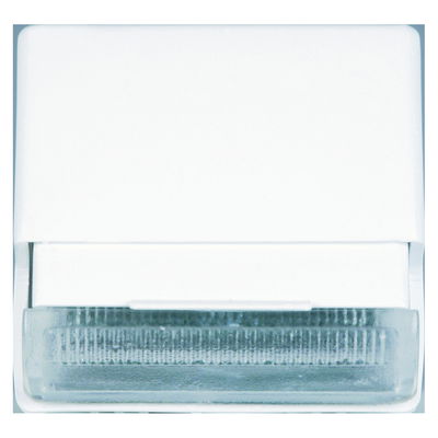 MARCA DE ACCESO A LED - 12/230V ac - BLANCA - 2 MÓDULOS- SYSTEM WHITE