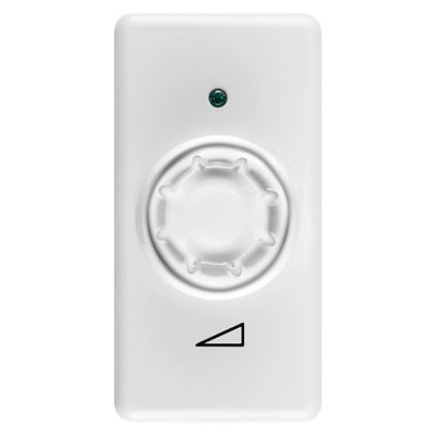 REGULADOR ELECTRÓNICO DE MANDO ROTATIVA - PARA CARGAS RESISTIVAS - ROTATIVA - 1 MÓDULO - SYSTEM WHITE