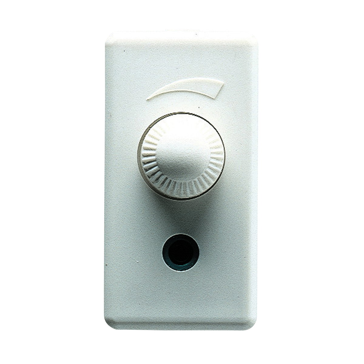 REGULADOR ELECTRÓNICO DE MANDO ROTATIVA - PARA CARGAS RESISTIVAS/INDUCTIVAS - ROTATIVA - 1 MÓDULO - SYSTEM WHITE