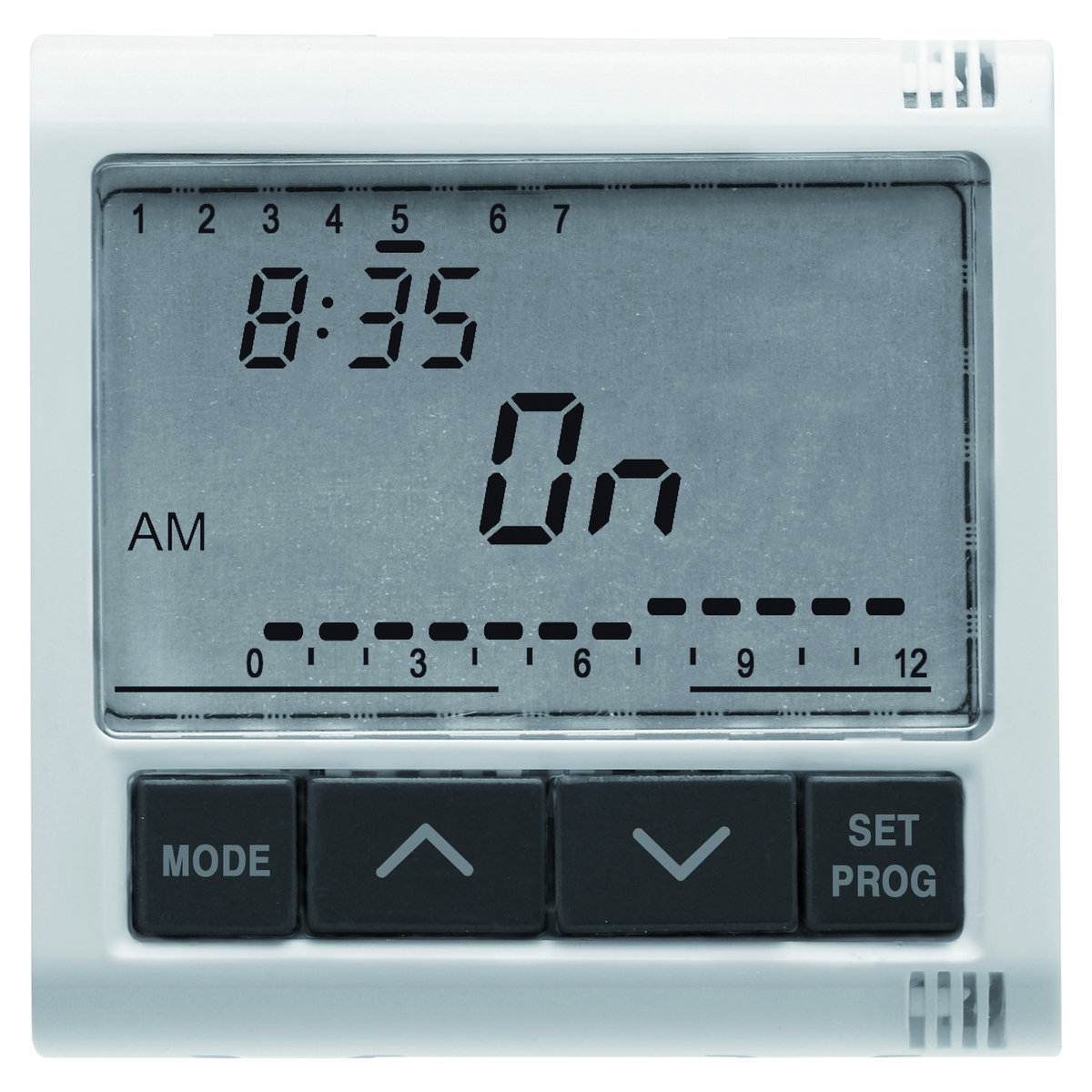 PROGRAMADOR ELECTRÓNICO DIARIO/SEMANAL - 1 CANAL - 2 MÓDULOS - SYSTEM WHITE