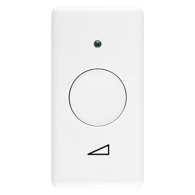 REGULADOR ELECTRÓNICO CON PULSADOR PARA CARGAS RESISTIVAS/INDUCTIVAS - 1 MÓDULO - SYSTEM WHITE
