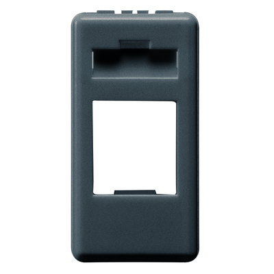 ADAPTADORE PREPARADO PARA ALOJAMENTO DE CONECTORES DE DATOS - SYSTIMAX COMMSCOPE - 1 MÓDULO-SYSTEM WHITE