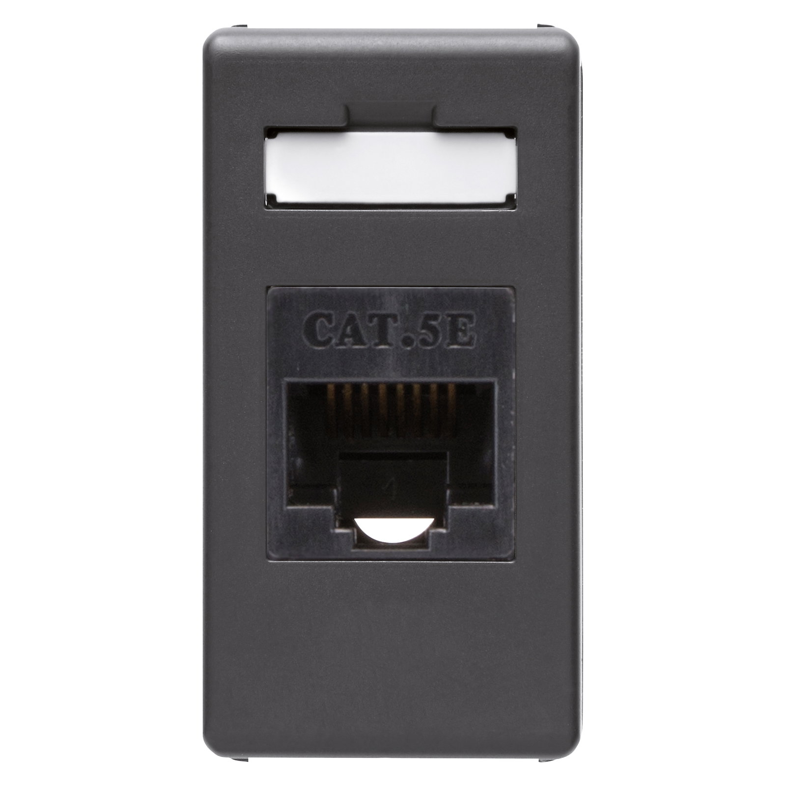 BASE RJ45 - 4 PARES - CATEGORIA 5e - UTP - TOOLLESS - 1 MÓDULO - SYSTEM WHITE