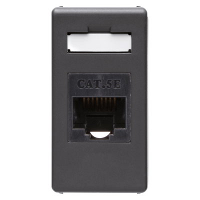 BASE RJ45 - 4 PARES - CATEGORIA 5e - UTP - TOOLLESS - 1 MÓDULO - SYSTEM WHITE