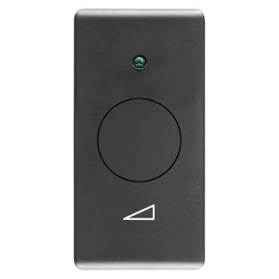 REGULADOR ELECTRÓNICO CON PULSADOR PARA TRANSFORMADOR ELECTRÓNICO - 1 MÓDULO - SYSTEM WHITE