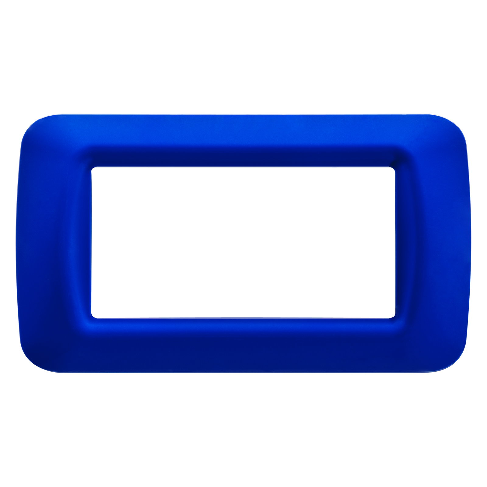 PLACA TOP SYSTEM - EN TECNOPOLÍMERO ACABADO BRILLANTE - 4 MÓDULOS - AZUL JAZZ - SYSTEM