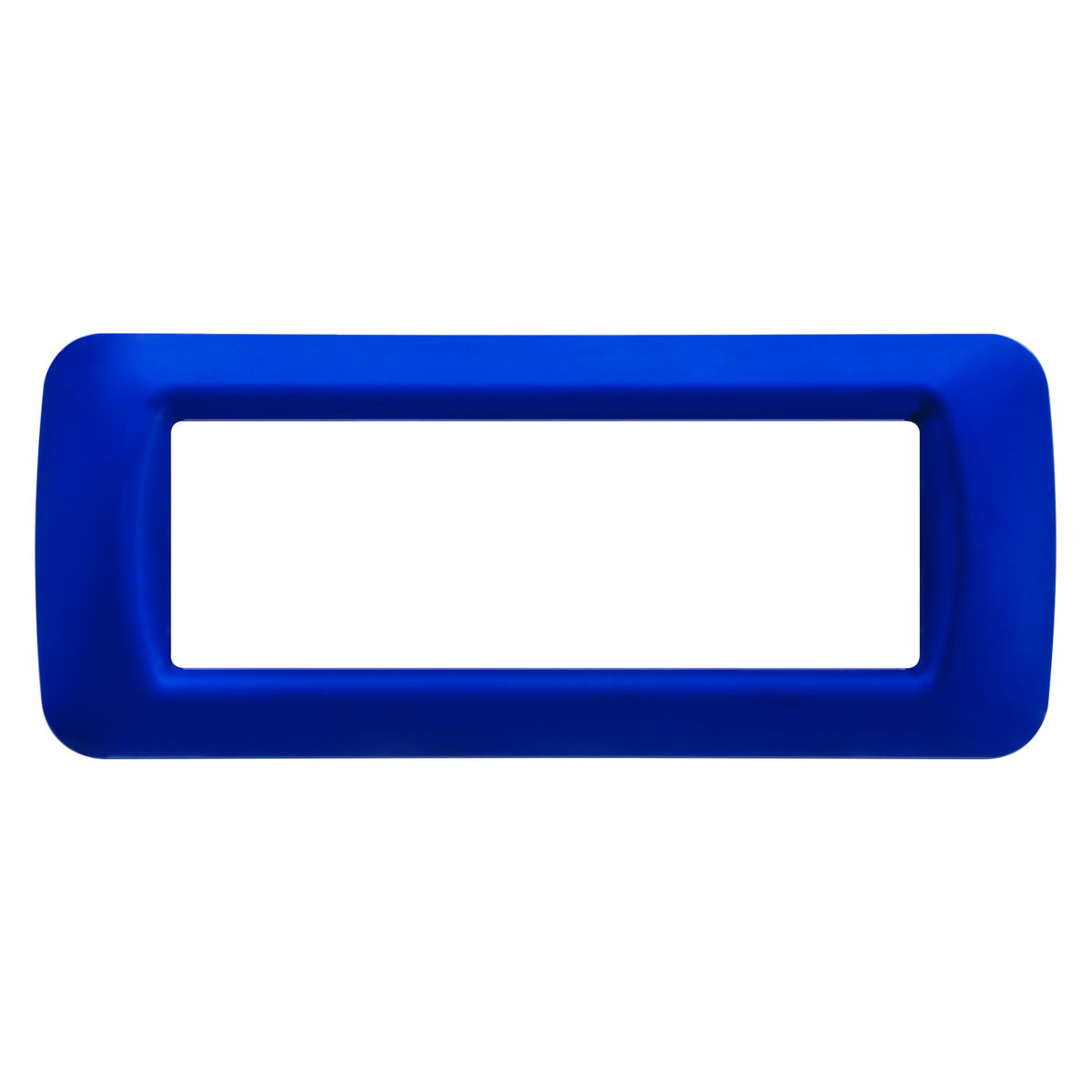 PLACA TOP SYSTEM - EN TECNOPOLÍMERO ACABADO BRILLANTE - 6 MÓDULOS - AZUL JAZZ - SYSTEM