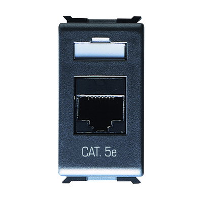 CONECTOR RJ45 - 4 PARES - CATEGORÍA 5e UTP - SANS OUTIL - 1 MÓDULO - PLAYBUS