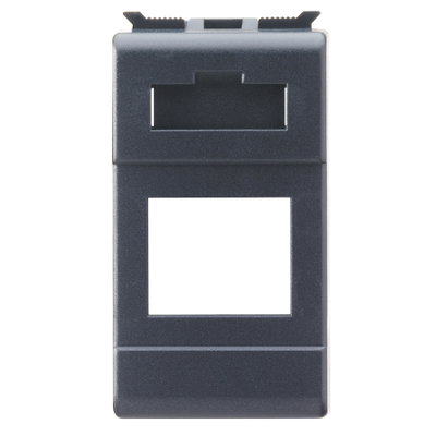 ADAPTADOR PREPARADOS PARA ALOJAMENTO DE CONECTORES DATOS - AMP/KEYSTON JACK - 1 MODUL - PLAYBUS
