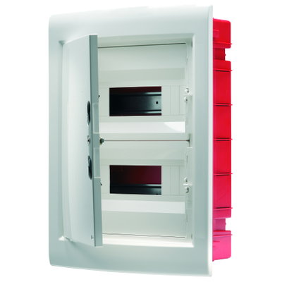 CUADROS DE DISTRIBUCIÓN - PANELES TROQUELADOS Y BASTIDOR EXTRAIBL - PUERTA CIEGA - REGLETA N (3X16)+(11X10) T (3X16)+(11X10) - 24M (12X2) IP40