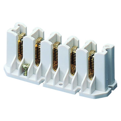 BLOQUE DE TERMINALES MULTIPOLAR - FIJACIÓN DE TORNILLOS - SECCIÓN 5X6 MM² - UL CSA