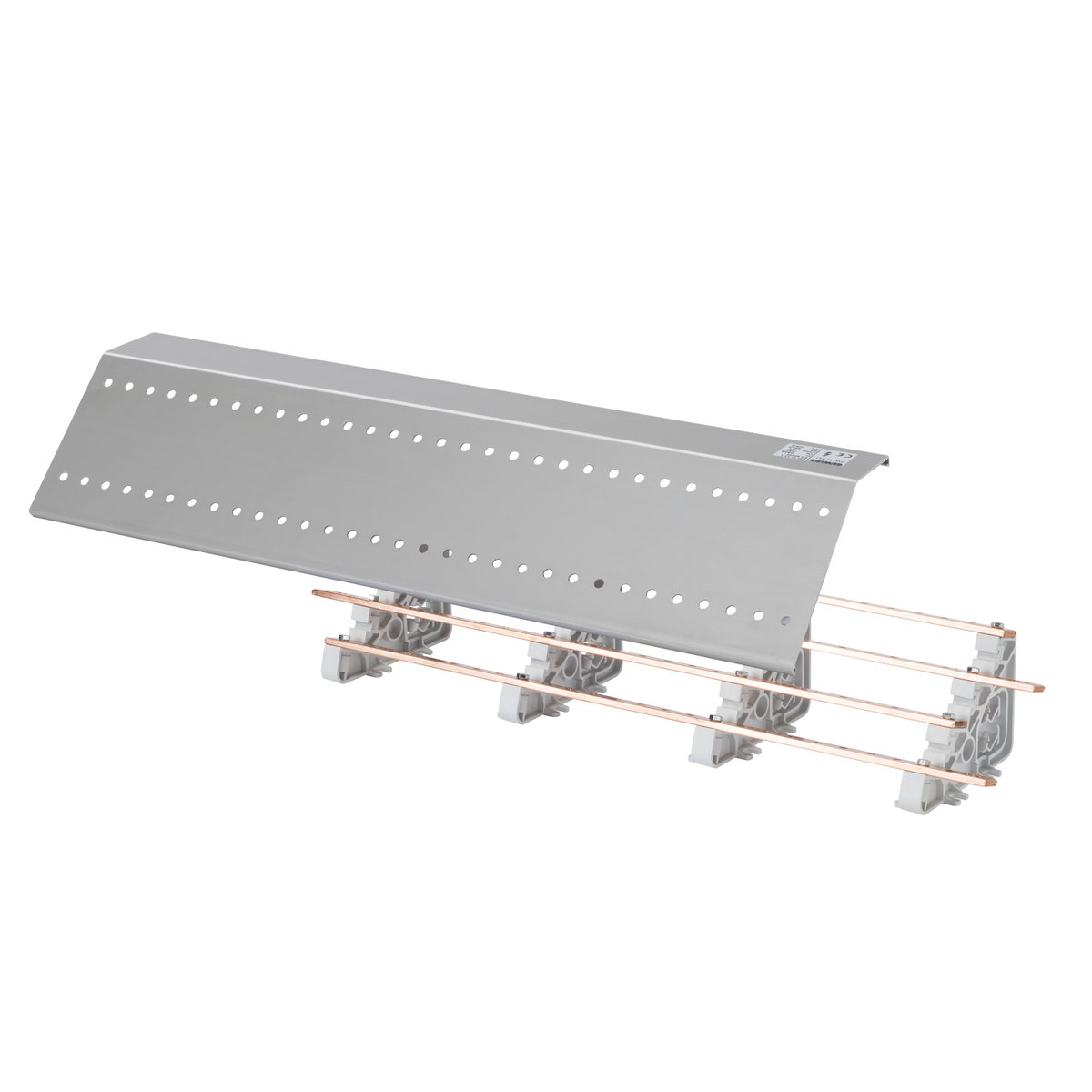 SEPARADOR HORIZONTAL DE 4 POLOS - 400Â A - 600X150X70Â MM 24 MÓDULOS SOBRE PERFIL FUNCIONAL - PARA QDX 630 L/H-1600 H