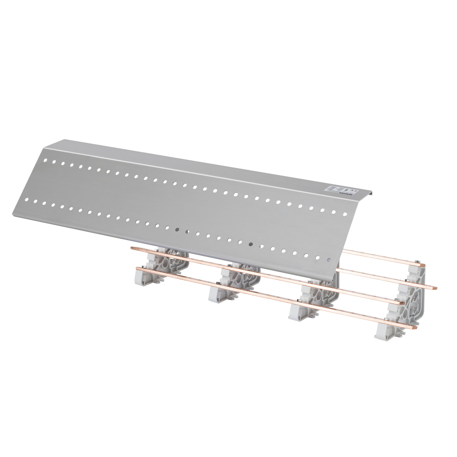 SEPARADOR HORIZONTAL DE 4 POLOS - 400Â A - 600X150X70Â MM 24 MÓDULOS SOBRE PERFIL FUNCIONAL - PARA QDX 630 L/H-1600 H