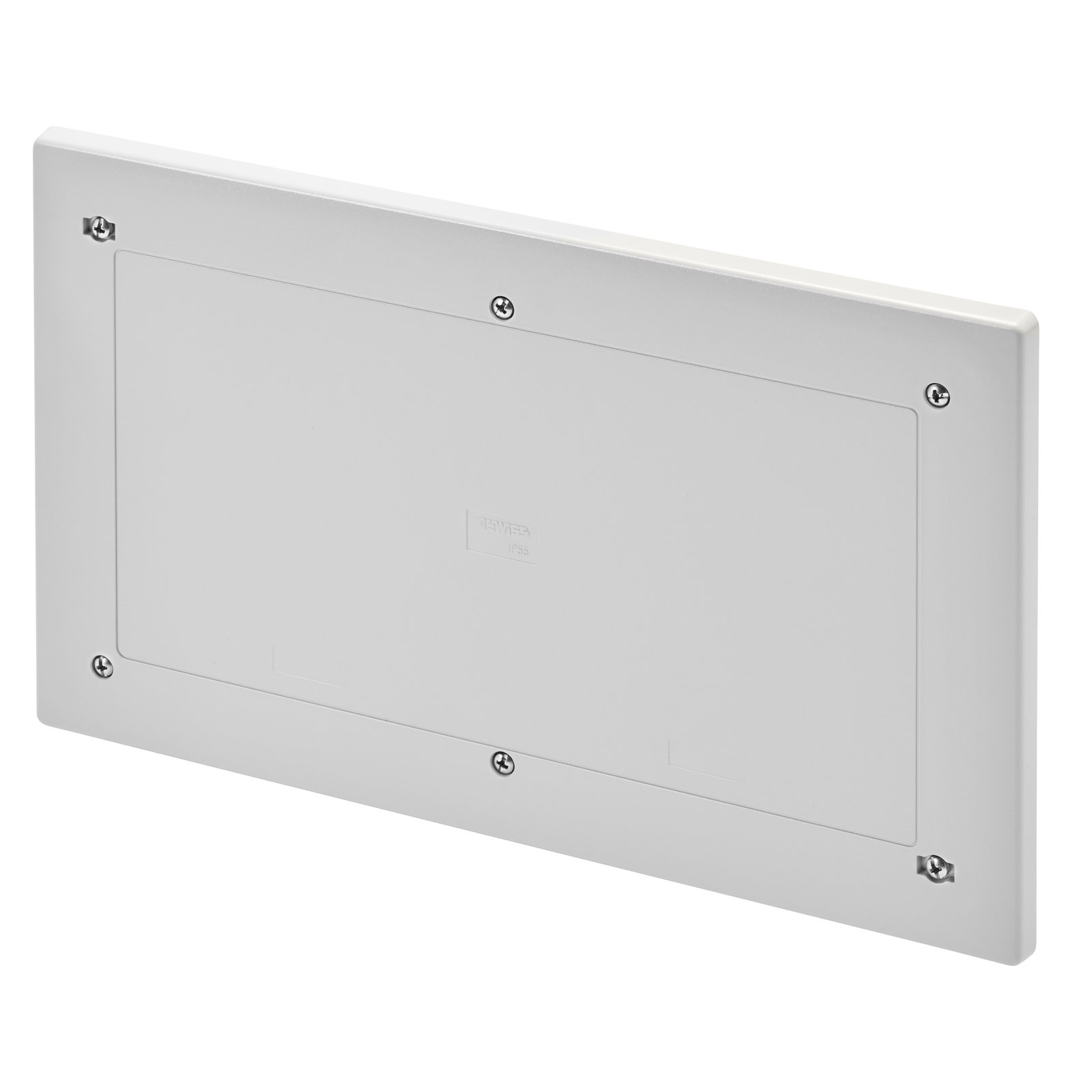 TAPA ANTICHOQUE ESTANCA PARA CAJAS DE DERIVACIÓN PTC - DIMENSIONES 308X169X70 - IP55 - GRIS RAL7035