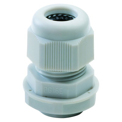 PRENSAESTOPA DE NAILON - PASO MÉTRICO M32 - GRIS RAL 7035 - IP68