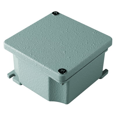 CAJA DE DERIVACIÓN - ALUMINIO INYECTADO - GRIS METALIZADO - 91X91X54 - IP66