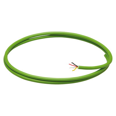 CABLE BUS KNX - FUNDA LSZH - 2 CONDUCTORES 1x2x0,8 - DIÁMETRO 5,2mm - CLASE CPR CCA-S1A,D0,A1 - VERDE