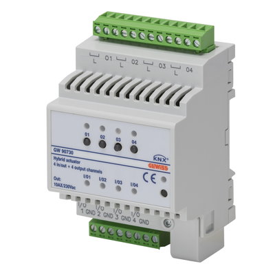 ACTUADOR ON/OFF - 1 CANAL - 16A - KNX - 2 MÓDULOS - TITANIO - CHORUSMART