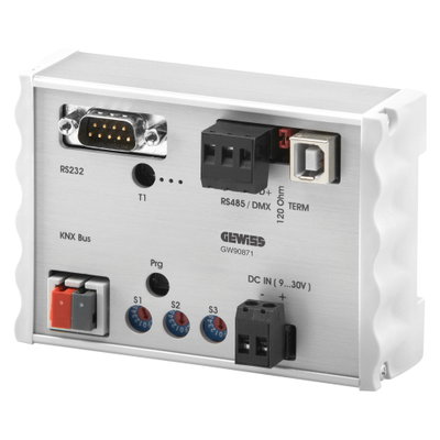 GATEWAY KNX/DMX - 512 CANALES - IP20