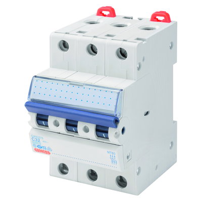 INTERRUPTOR MAGNETOTÉRMICO - MT 60 - 3P CURVA D 13A - 3 MÓDULOS