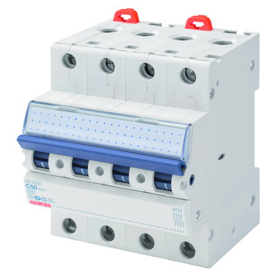 INTERRUPTOR MAGNETOTÉRMICO - MT 100 - 4P CURVA D 3A - 4 MÓDULOS