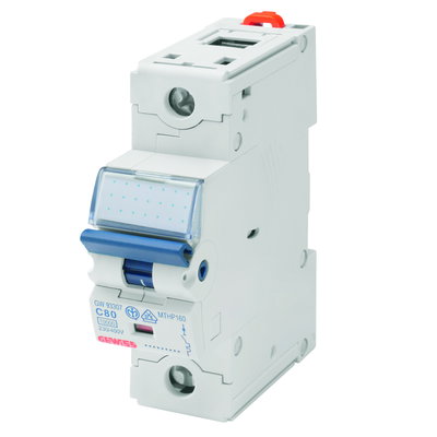 INTERRUPTOR MAGNETOTÉRMICO CON ALTAS PRESTACION - MTHP 160 - 1P CURVA D 100A - 1,5 MÓDULOS