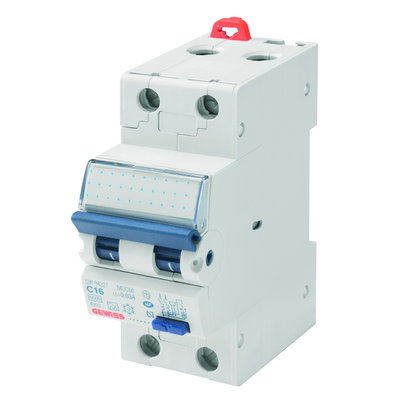 INTERRUPTOR MAGNETOTÉRMICO DIFFERENCIAL COMPACTO - MDC 60 - 2P CURVA C 13A CLASE AC Idn=0,03A - 2 MÓDULOS