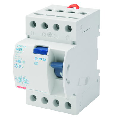 INTERRUPTOR DIFERENCIAL PURO - IDP - 4P 40A CLASE AC INSTANTÁNEO Idn=0,3A - 3 MÓDULOS