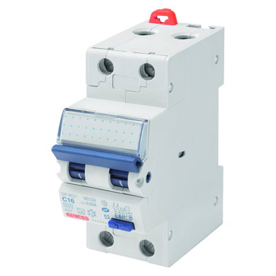 INTERRUPTOR MAGNETOTÉRMICO DIFFERENCIAL COMPACTO - MDC 100 - CURVA B - 2P 32A 30mA - CLASE A INMUNIDAD REFORZADA - 2 MÓDULOS