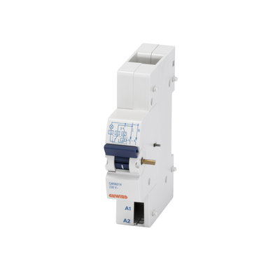 RELÉ DE DISPARO CON REARME SIMULTÁNEO - PARA RESTART RM TOP/RESTART CM - 230 V CA - 1 MÓDULO EN 50022