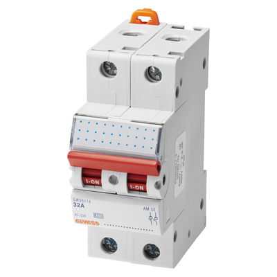 INTERRUPTOR DE MANOBRIA SECCIONADOR - 2P 63A 415V - 2 MODULÓS