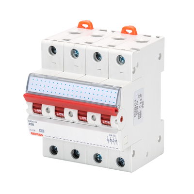 INTERRUPTOR DE MANOBRIA SECCIONADOR - 4P 63A 415V - 4 MODULÓS