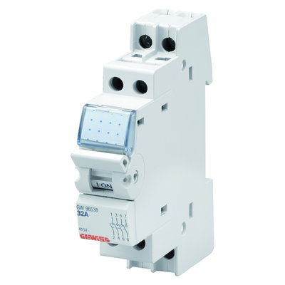 INTERRUPTOR DE MANOBRIA SECCIONADOR COMPACTO - 32A 3P 250-415V - 1 MODULÓS