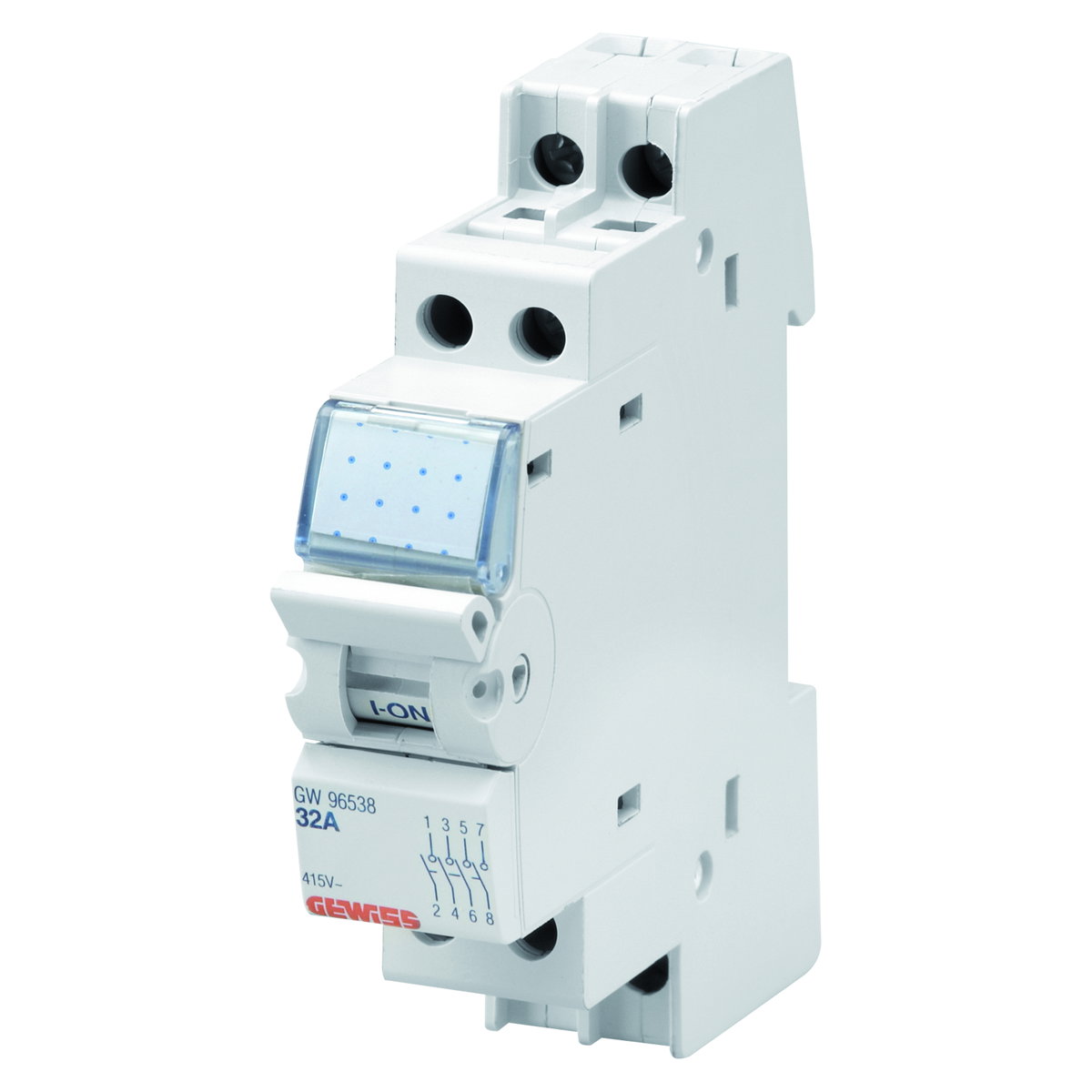 INTERRUPTOR DE MANOBRIA SECCIONADOR COMPACTO - 16A 4P 250-415V - 1 MODULÓS